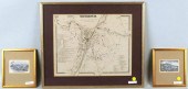THREE FRAMED CONNECTICUT PRINT