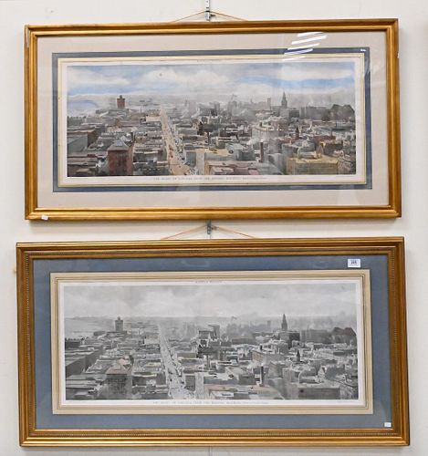 THREE FRAMED HARPER’S WEEKLY HAND