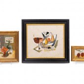 Three Framed Italian Pietra Du