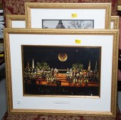 THREE FRAMED JHU PHOTOGRAPHS I