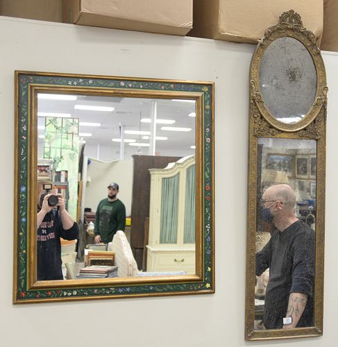 THREE FRAMED MIRRORS, ONE RECTANGLE