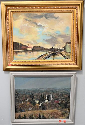 THREE FRAMED PIECES, TO INCLUDE