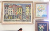 THREE FRAMED PIECES TO INCLUDE