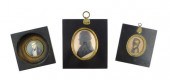 THREE FRAMED PORTRAITS, INCLUD