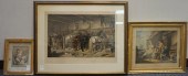 THREE FRAMED PRINTS, AFTER BOU