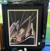 THREE FRAMED REPRODUCTION PRIN