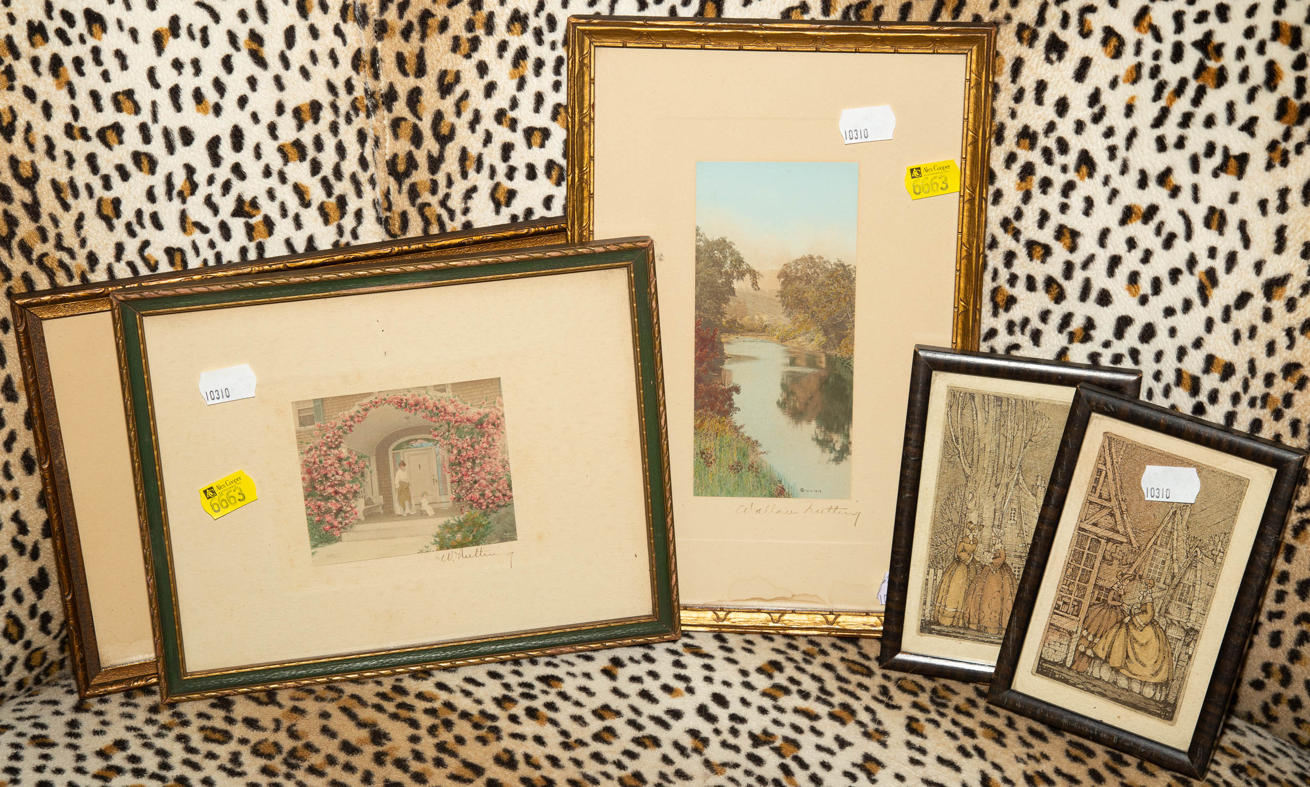 THREE FRAMED WALLACE NUTTING PRINTS