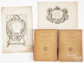 THREE FRENCH DESIGN BOOKS, ETC