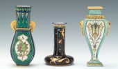 THREE FRENCH FAIENCE HAND PAIN