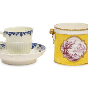 Three French Porcelain Articles