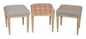 THREE FRENCH PROVINCIAL-STYLE