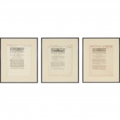 Three French Revolutionary Let