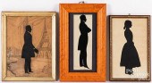 THREE FULL LENGTH SILHOUETTEST