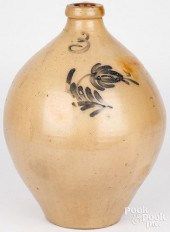 THREE-GALLON OVOID STONEWARE J