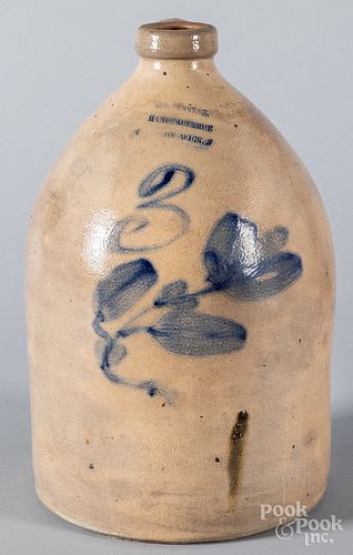THREE-GALLON STONEWARE JUG 19TH