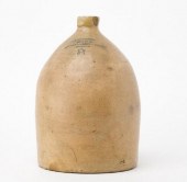 THREE-GALLON STONEWARE JUG, MC