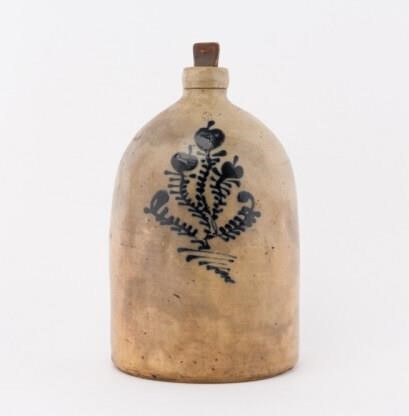 THREE-GALLON STONEWARE JUG,