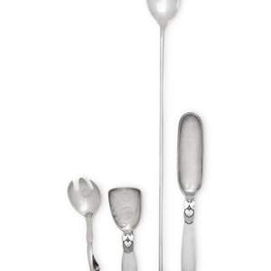 Three Georg Jensen Silver
