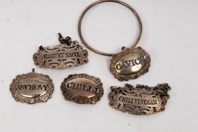 Three George III silver spice