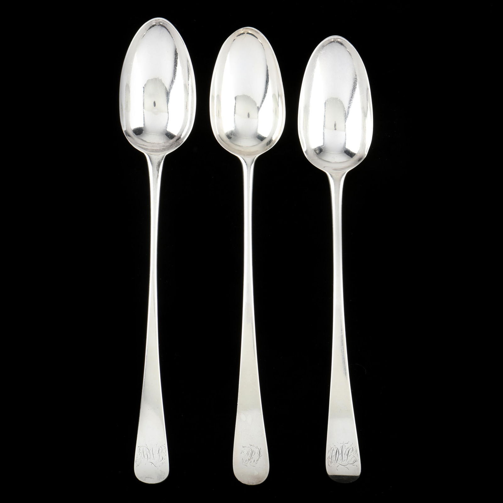 THREE GEORGE III SILVER STUFFING