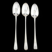 THREE GEORGE III SILVER STUFFI