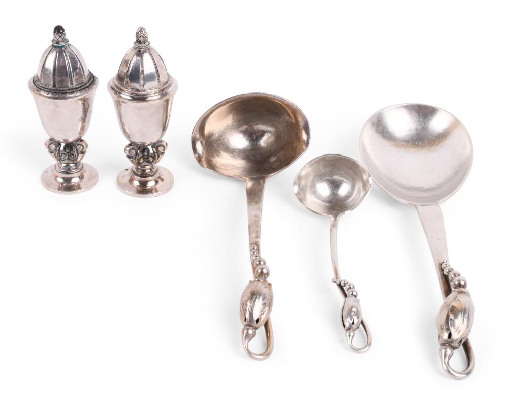 THREE GEORGE JENSEN SILVER