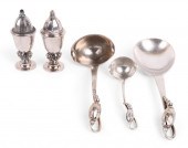 THREE GEORGE JENSEN SILVER 'BL