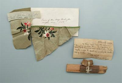 Three George Washington relics: two