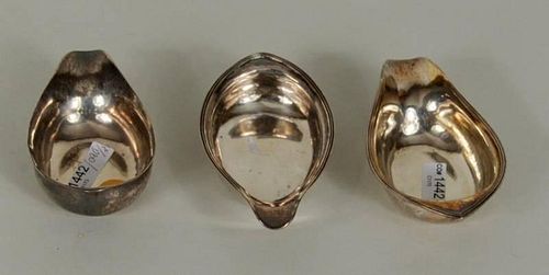 THREE GEORGIAN SILVER PAP