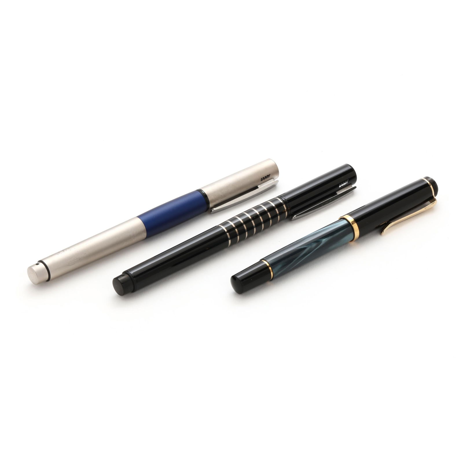 THREE GERMAN FOUNTAIN PENS BY