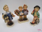 THREE GERMAN HUMMEL PORCELAIN