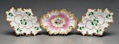 Three German porcelain bowls,
