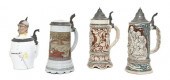 *Three German Pottery Music Bo