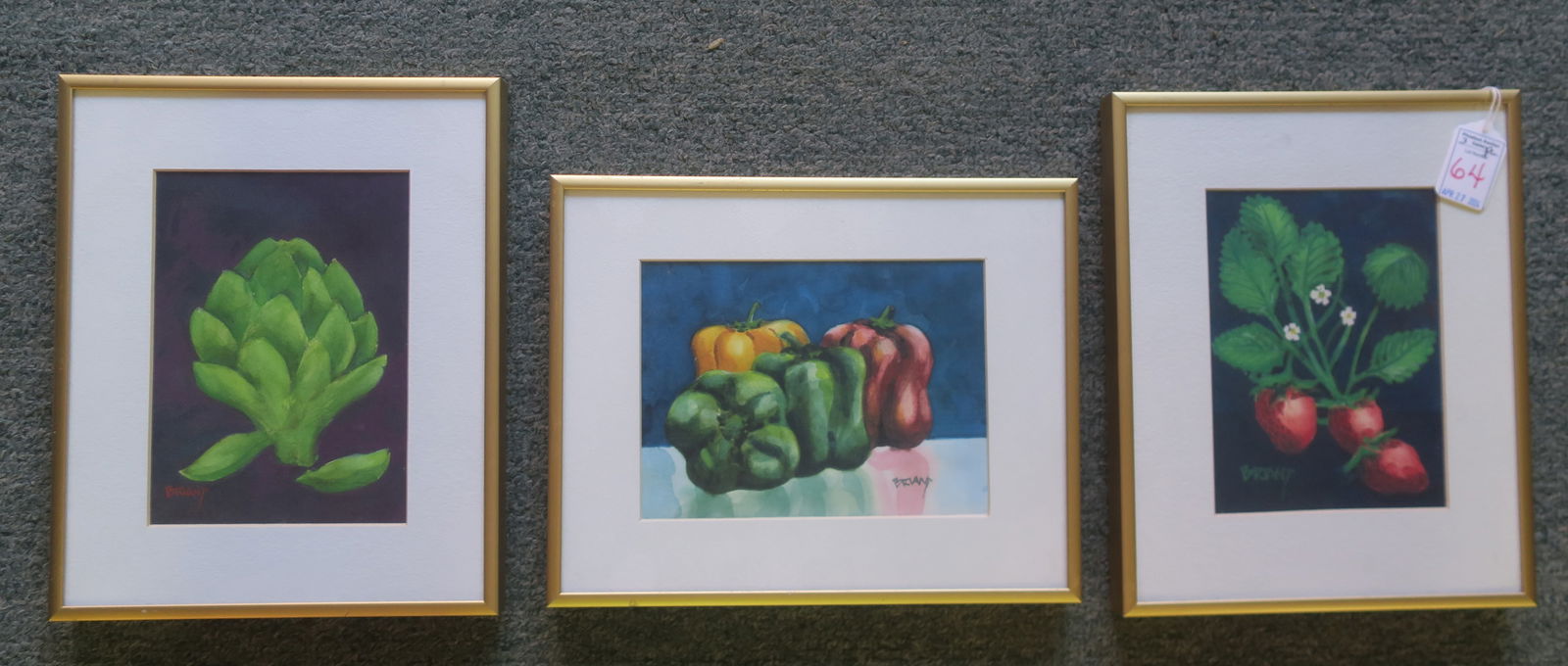 THREE GICLEE PRINTS BY PETER