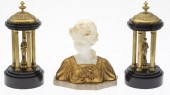 THREE GILT METAL AND GRAND TOU