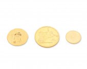 THREE GOLD COINSThree gold coi