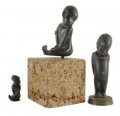 THREE HAGENAUER BRONZE FIGURES