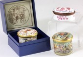Three Halcyon Days Enamels Box