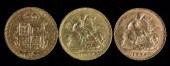 Three Half Sovereigns - Victor