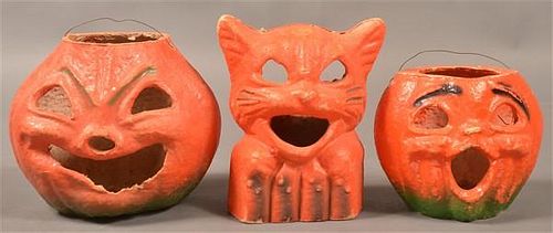 THREE HALLOWEEN PAPER MACHINE