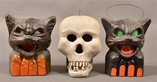 THREE HALLOWEEN PIECES.Three