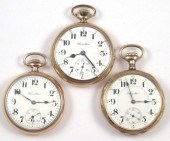THREE HAMILTON OPENFACE POCKET