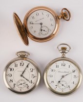 THREE HAMPTON WATCH CO POCKET