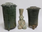 THREE HAN DYNASTY TOMB GOODSTw