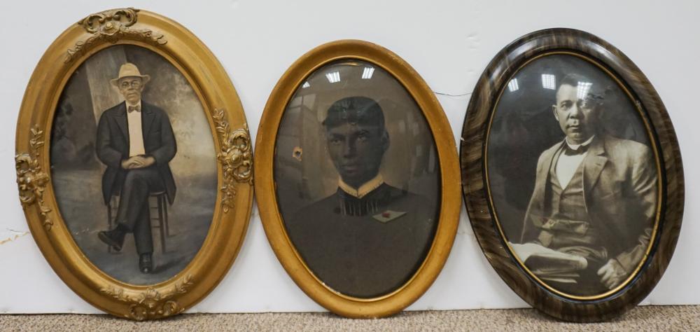 THREE HAND COLORED PHOTOGRAPHSThree
