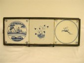 Three hand-decorated  antique