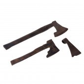 THREE HAND FORGED AXES: THE FI