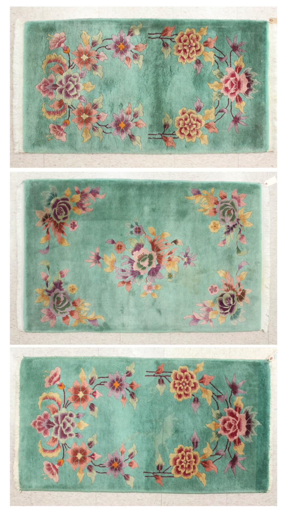 THREE HAND KNOTTED CHINESE