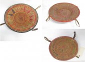 THREE HARARI COILED BASKETS, T
