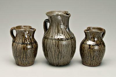 Three Harold Hewell pitchers